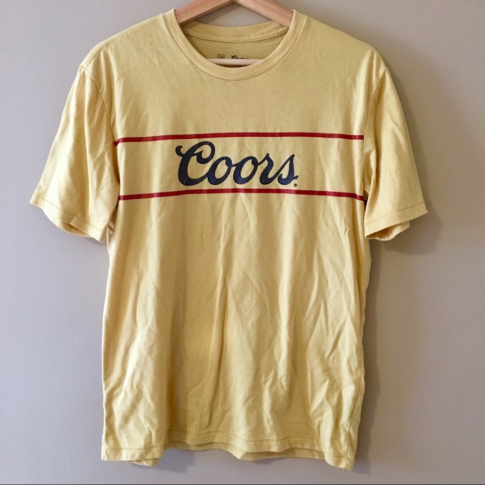 Mustard “Coors” T-Shirt UNISEX
